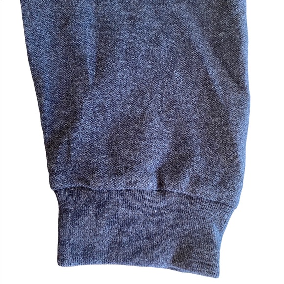 Vintage Nautica long sleeve polo shirt, dark grey, size XL - Picture 5 of 8